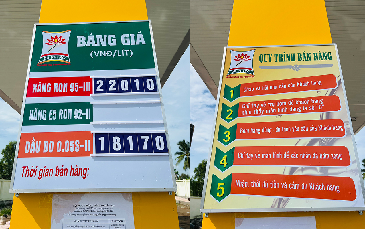 CỬA HÀNG XĂNG DẦU Ô MÔN TẠI CẦN THƠ