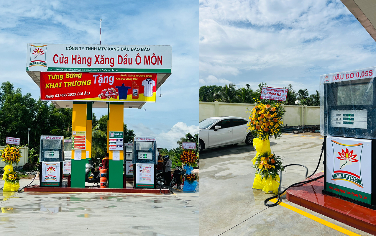 CỬA HÀNG XĂNG DẦU Ô MÔN