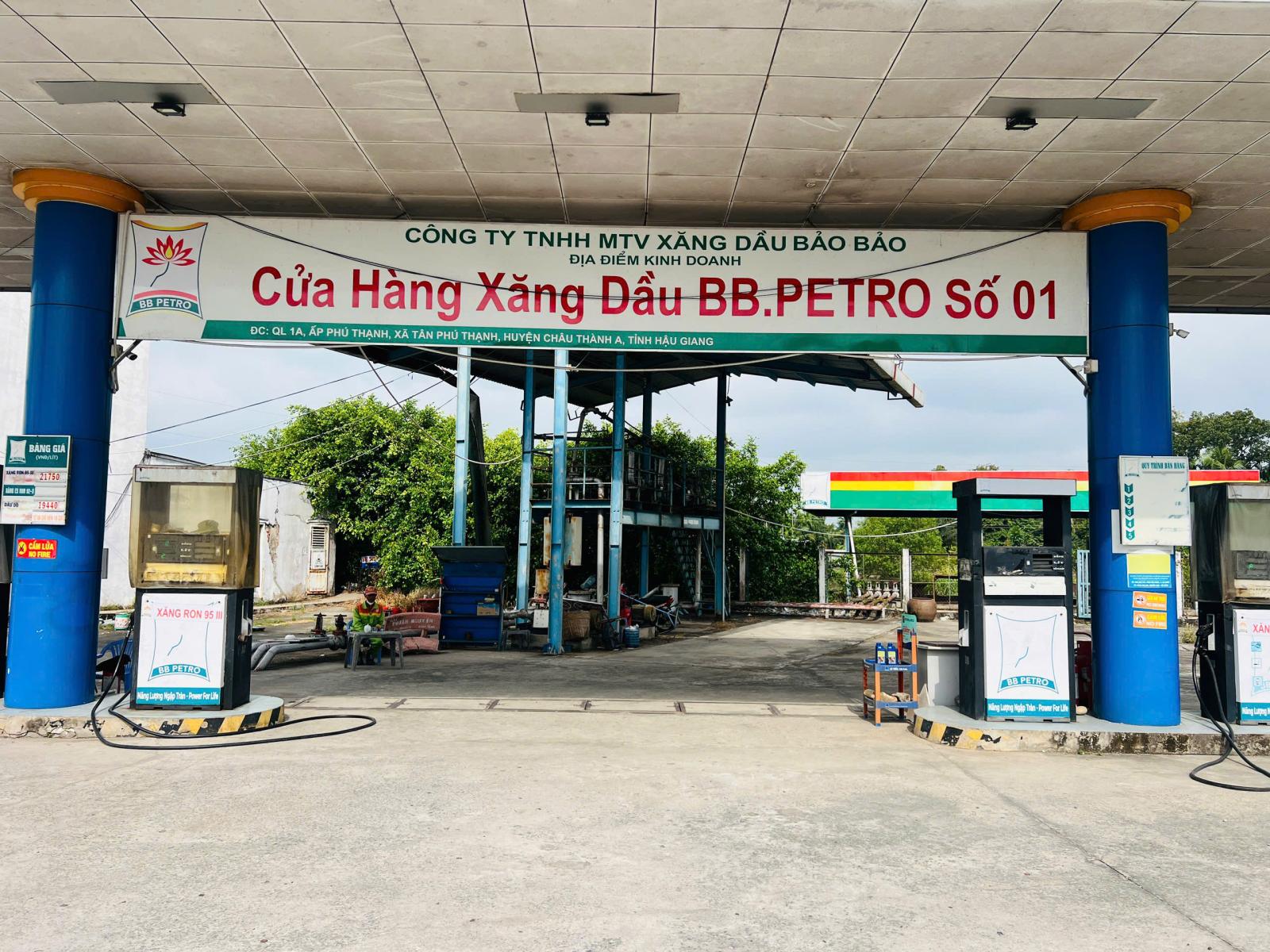 CHXD tại Hậu Giang