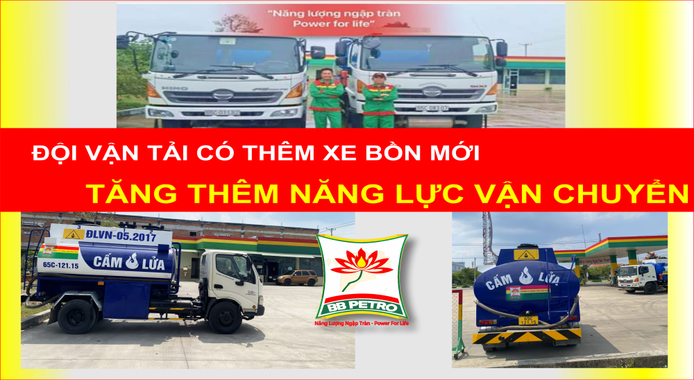 TĂNG CƯỜNG NĂNG LỰC VẬN CHUYỂN XĂNG DẦU