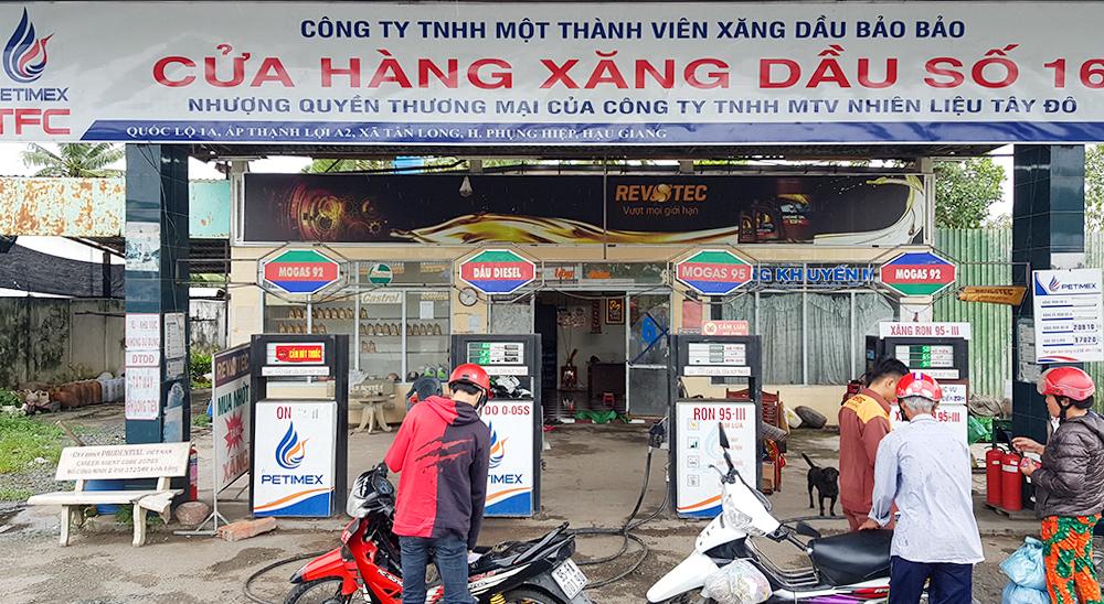 CỬA HÀNG XĂNG DẦU SỐ 16
