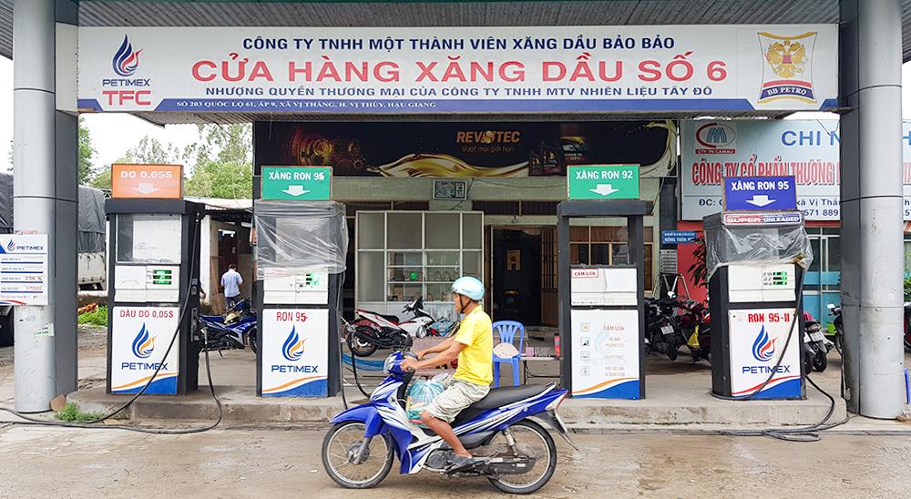 CỬA HÀNG XĂNG DẦU SỐ 6