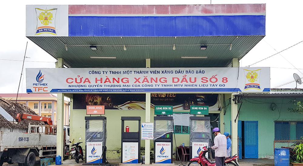 CỬA HÀNG XĂNG DẦU SỐ 8